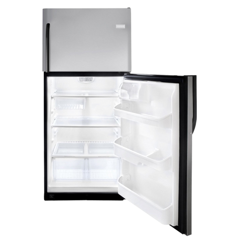 Frigidaire FFHT2126LM, Top Freezer20.6 Cubic Ft Refrigerator, Silver Mist